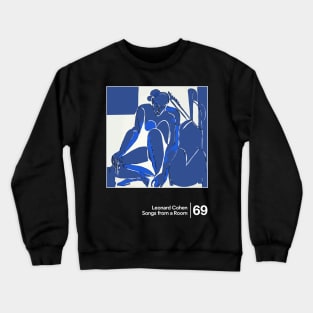 Songs From a Room - Minimal Style Illustration Artwork Crewneck Sweatshirt